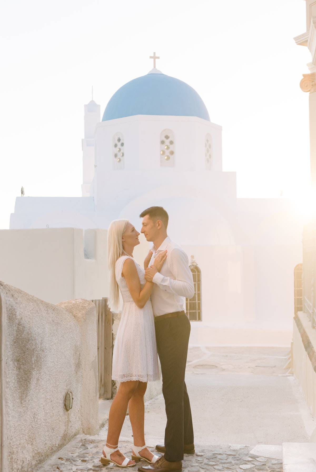 Santorini Proposal Photographer Nathan Wyatt Photography