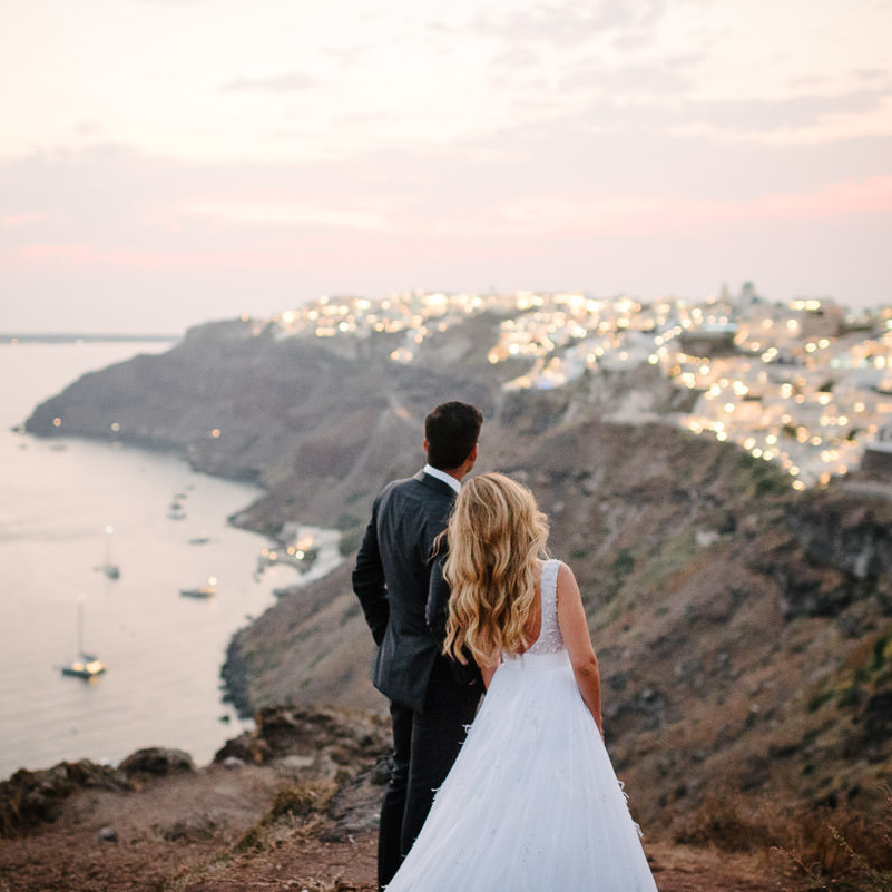 Santorini Honeymoon at Canaves Oia