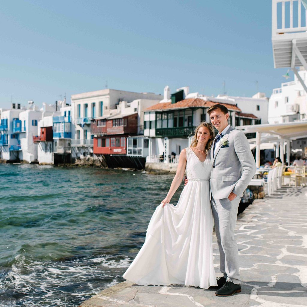 Wedding in Mykonos Greece